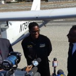 California teen trying to become youngest African-American pilot to fly around the world