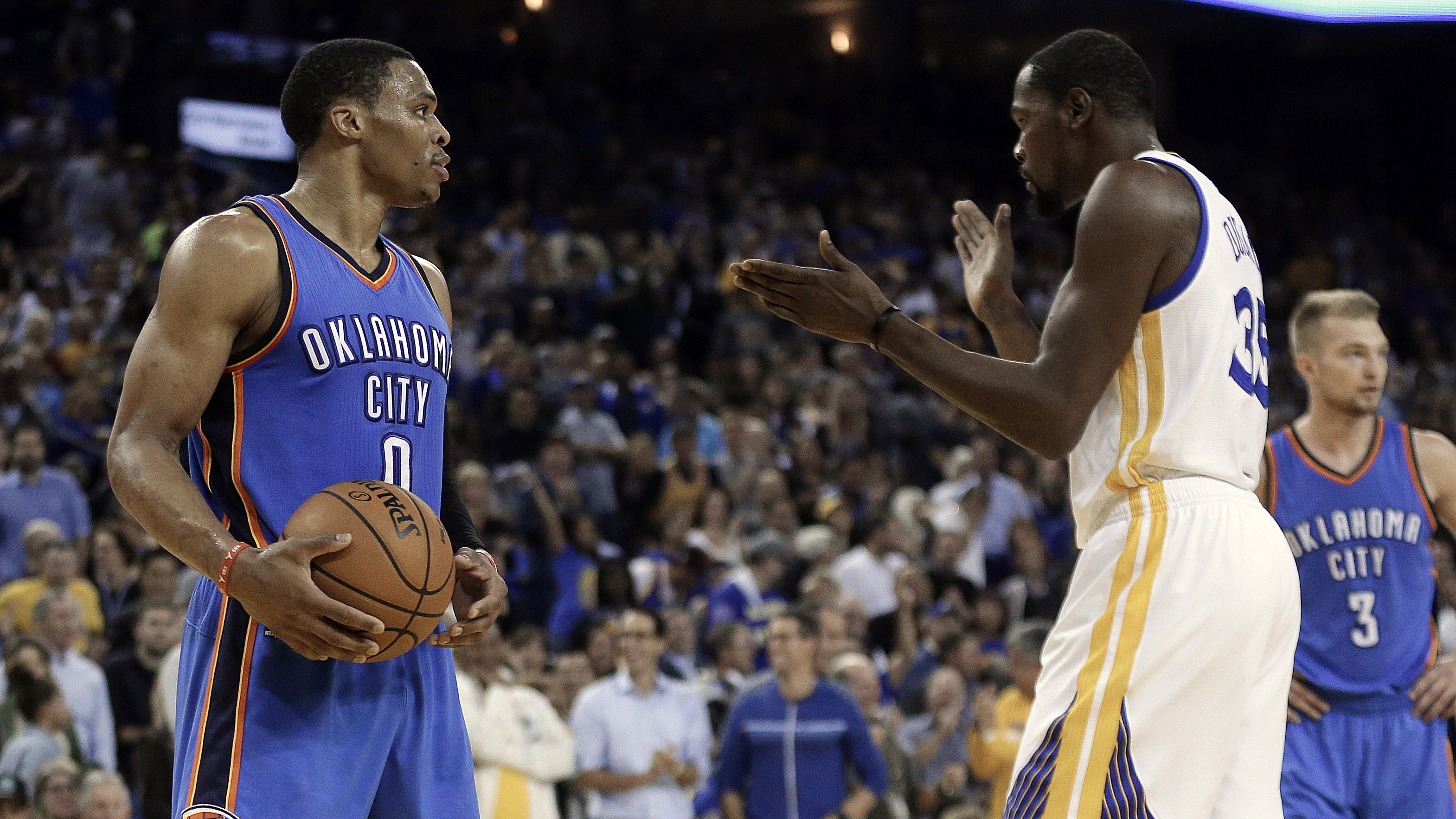 Kevin Durant and Russell Westbrook