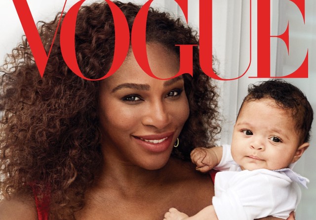 Serena Williams and daughter Alexis Olympia grace the cover of 'Vogue'  magazine