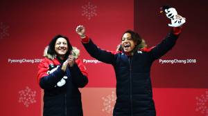 Elana Meyers Taylor and Lauren Gibbs win silver for USA women’s bobsled