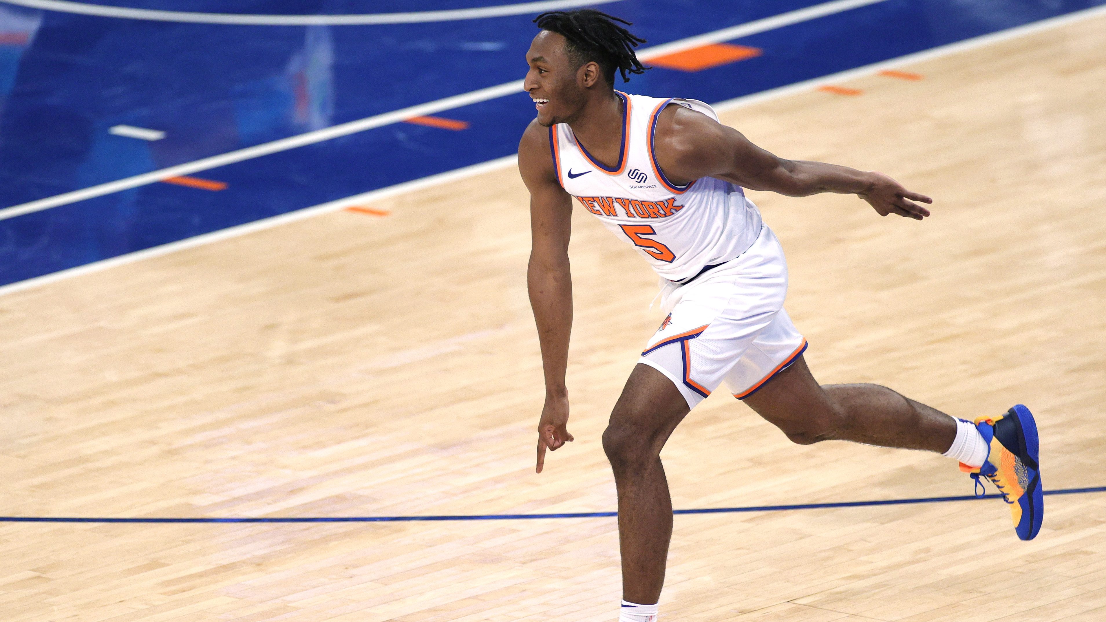 'I love being the underdog': Knicks rookie Immanuel Quickley thriving ...
