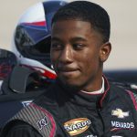 Rajah Caruth is plotting his NASCAR dreams while being an HBCU student
