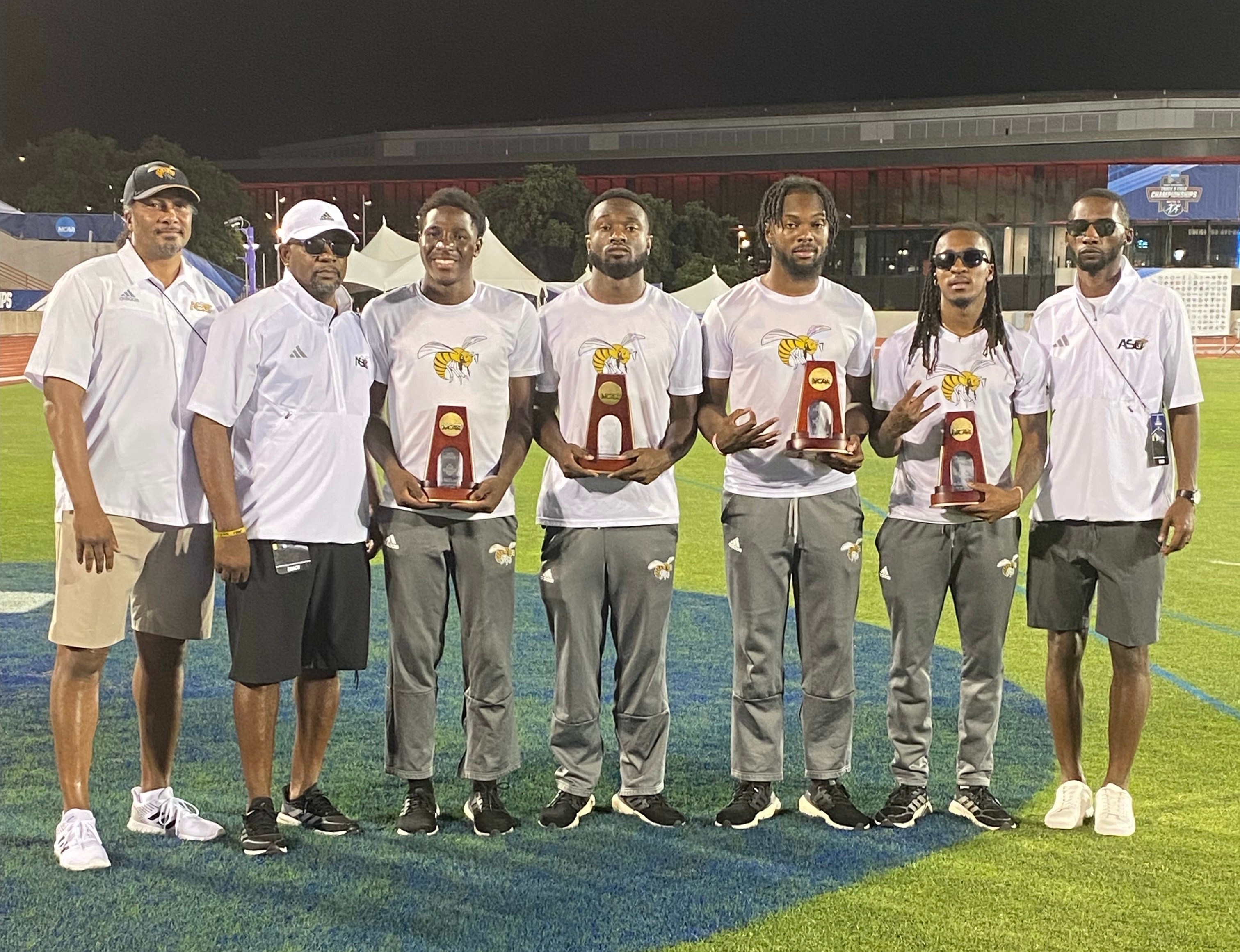 Record-setting Alabama State relay team gets a head start on the race ...