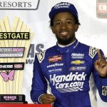 Rajah Caruth is ‘business as usual’ after his first NASCAR truck series win