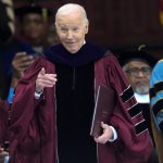 Biden tells Morehouse graduates scenes from Israel-Hamas war break his heart, too