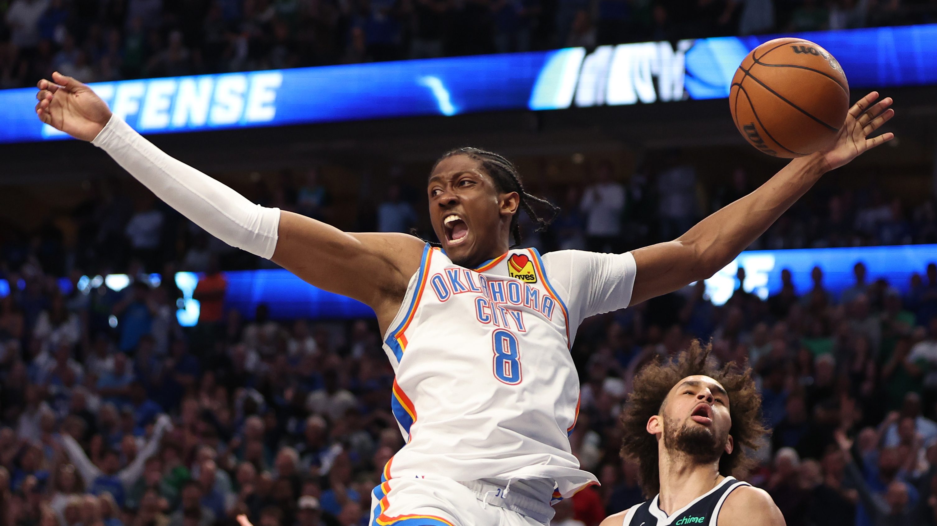 Oklahoma City Thunder wing Jalen Williams is comfortable in Oklahoma City Thunder wing Jalen Williams is comfortable in