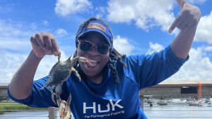Crabber Tia Clark challenges what it means to fish, crab, and hunt as a Black woman 