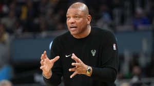 Milwaukee Bucks head coach Doc Rivers approaches a coaching milestone