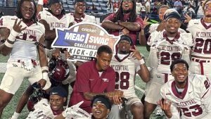 ‘We’re gonna show up when lights are on’: N.C. Central wins MEAC/SWAC Challenge