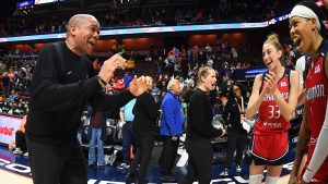 The secret to coach Sydney Johnson’s turnaround of the Mystics? Joy.