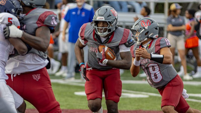 Virginia Union running back Curtis Allen