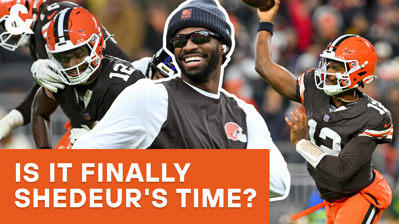 Cleveland Browns quarterback Shedeur Sanders