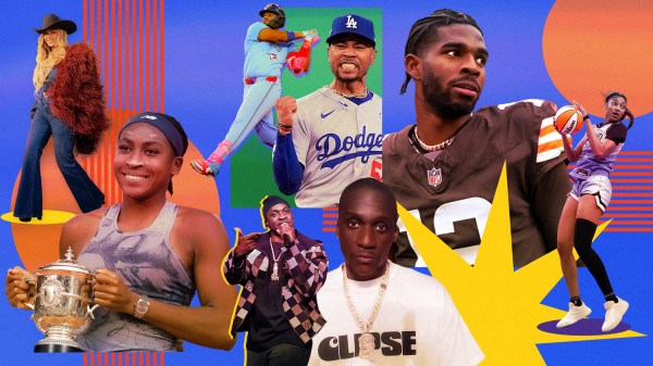 Collage of sports and culture stars for 2025