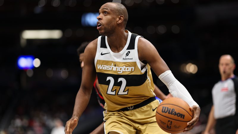 Khris Middleton handles the ball