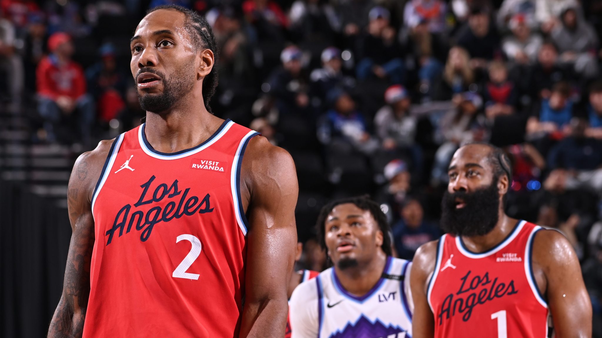 Kawhi Leonard and James Harden
