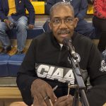 The mic has always been on for longtime Johnson C. Smith announcer Otis Stroud