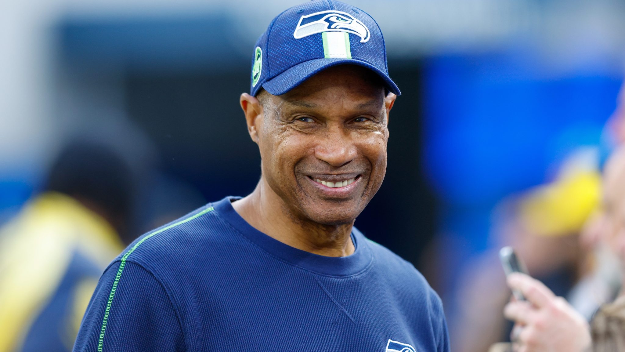 Leslie Frazier smiles
