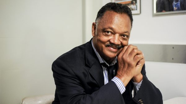 Jesse Jackson poses for a portrait during the 55th Anniversary of Ben's Chili Bowl on August 22, 2013 in Washington, DC.