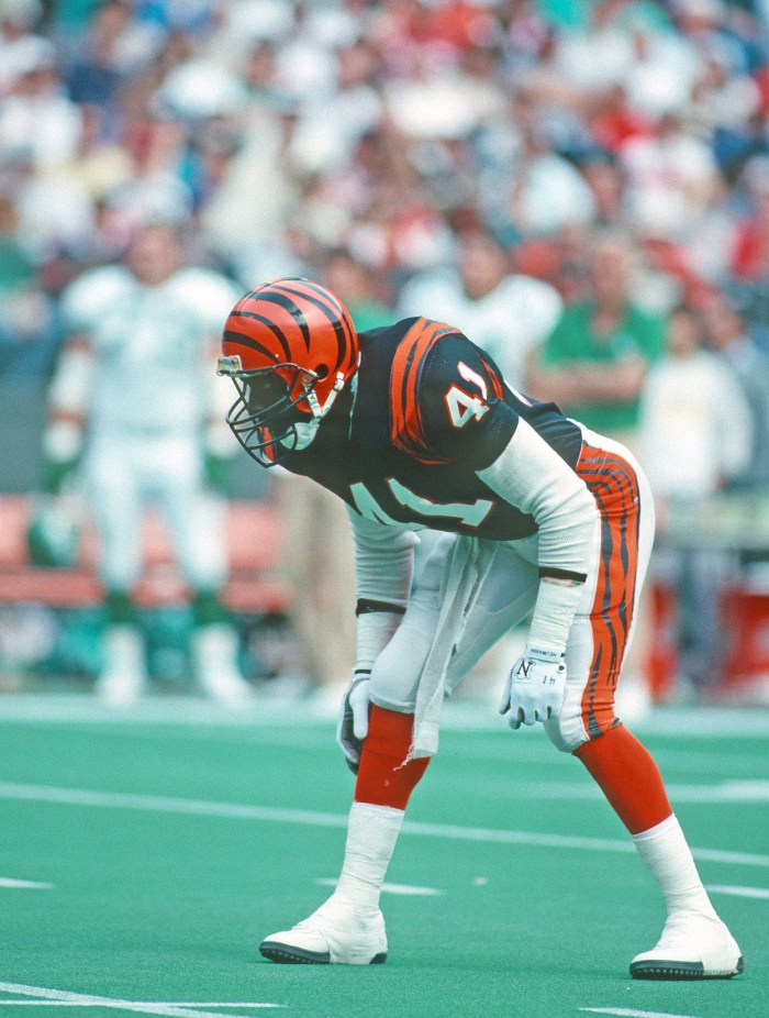 Solomon Wilcots on the field