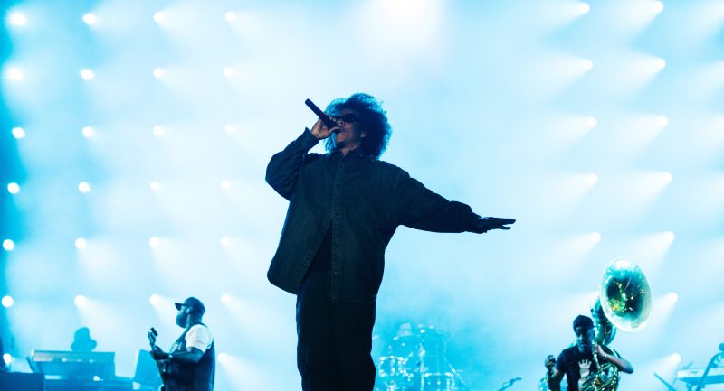 Jay-Z performs during Roots Picnic 2026