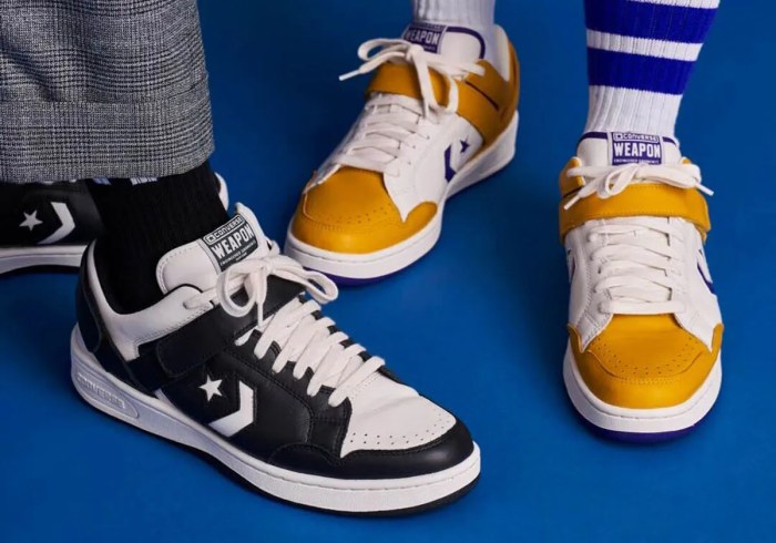 Engineered Garments x Converse Weapon sneakers