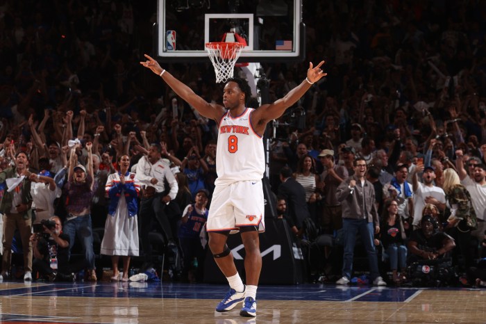 OG Anunoby of the New York Knicks