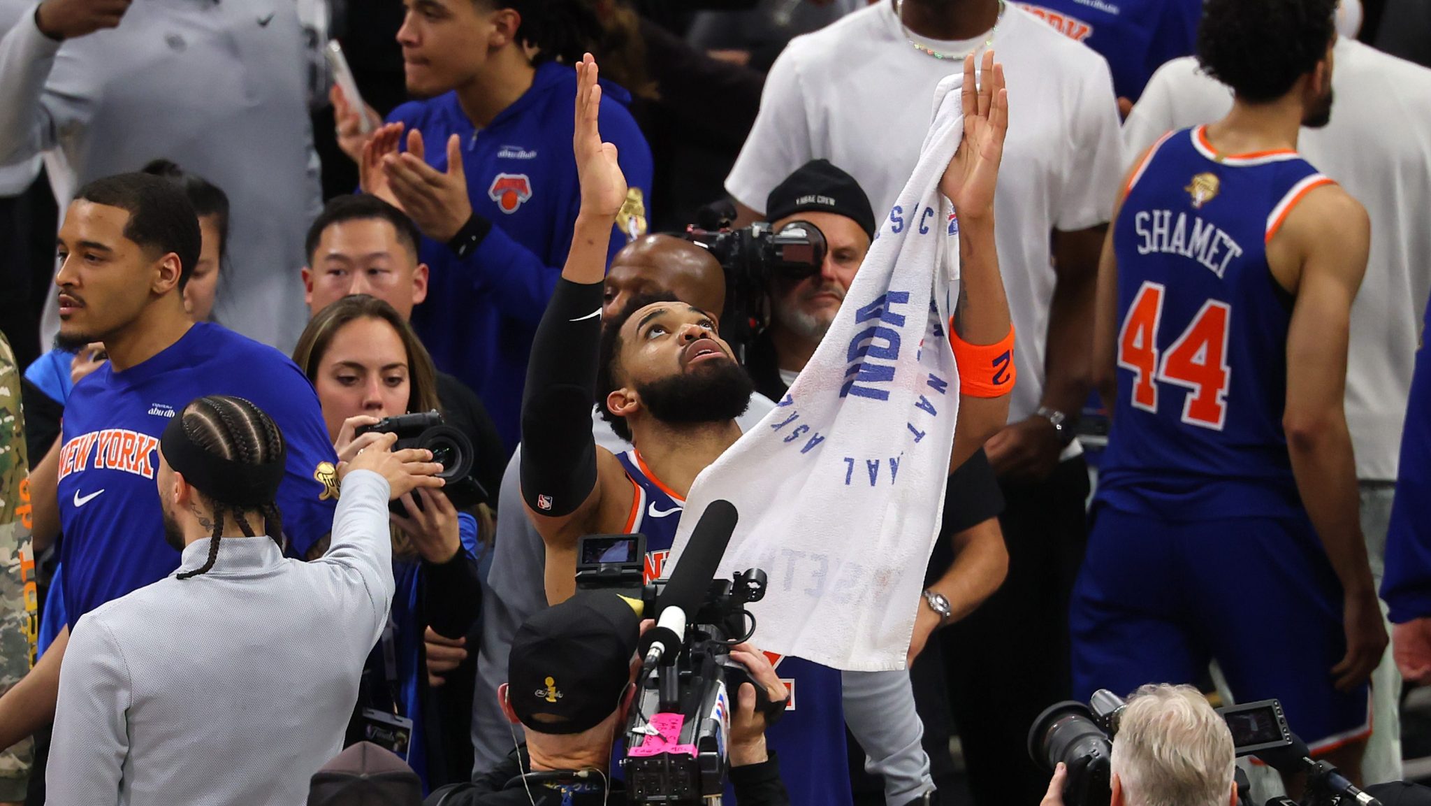 New York Knicks forward Karl-Anthony Towns