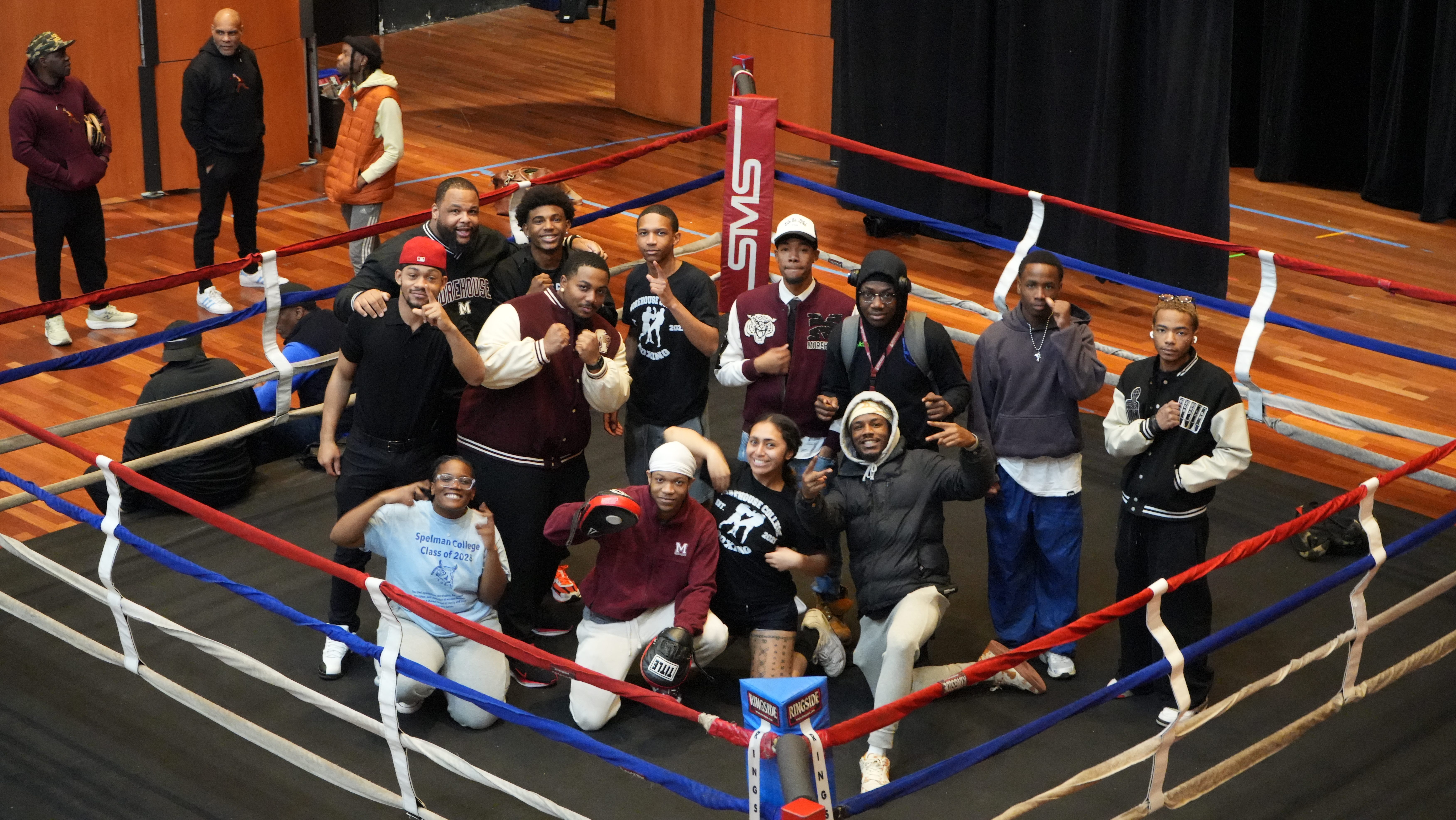 Morehouse’s Boxing Club offers a supportive space for members to train their bodies and combat stress