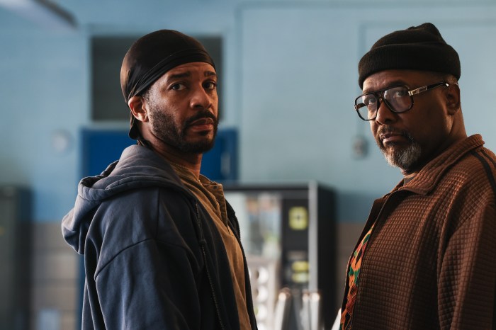 André Holland and Wendell Pierce in They Fight