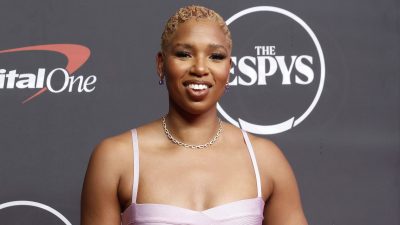 Monica McNutt attends the 2026 ESPYS on July 15, 2026, at Lincoln Center in New York City.