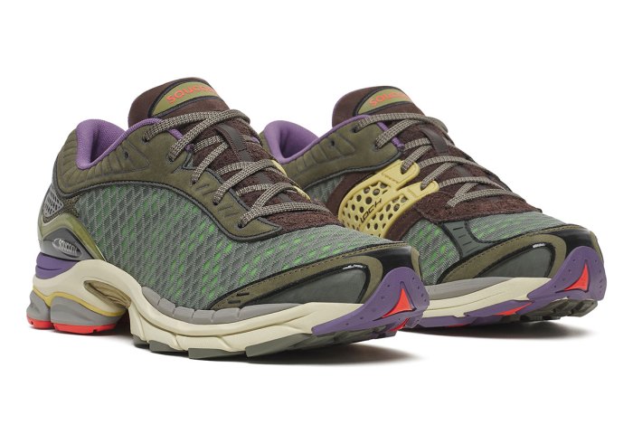A Feeling x Saucony Progrid Paramount "Science of Wow" sneakers
