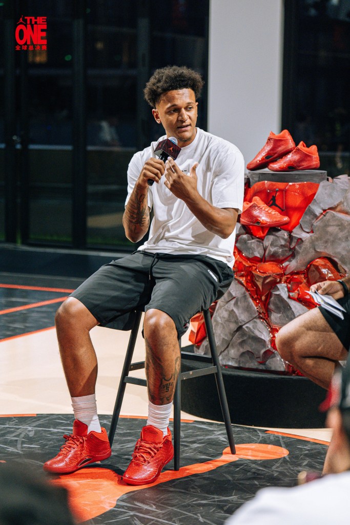 Paolo Banchero wearing the Air Jordan 41