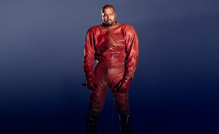 Ye performs onstage