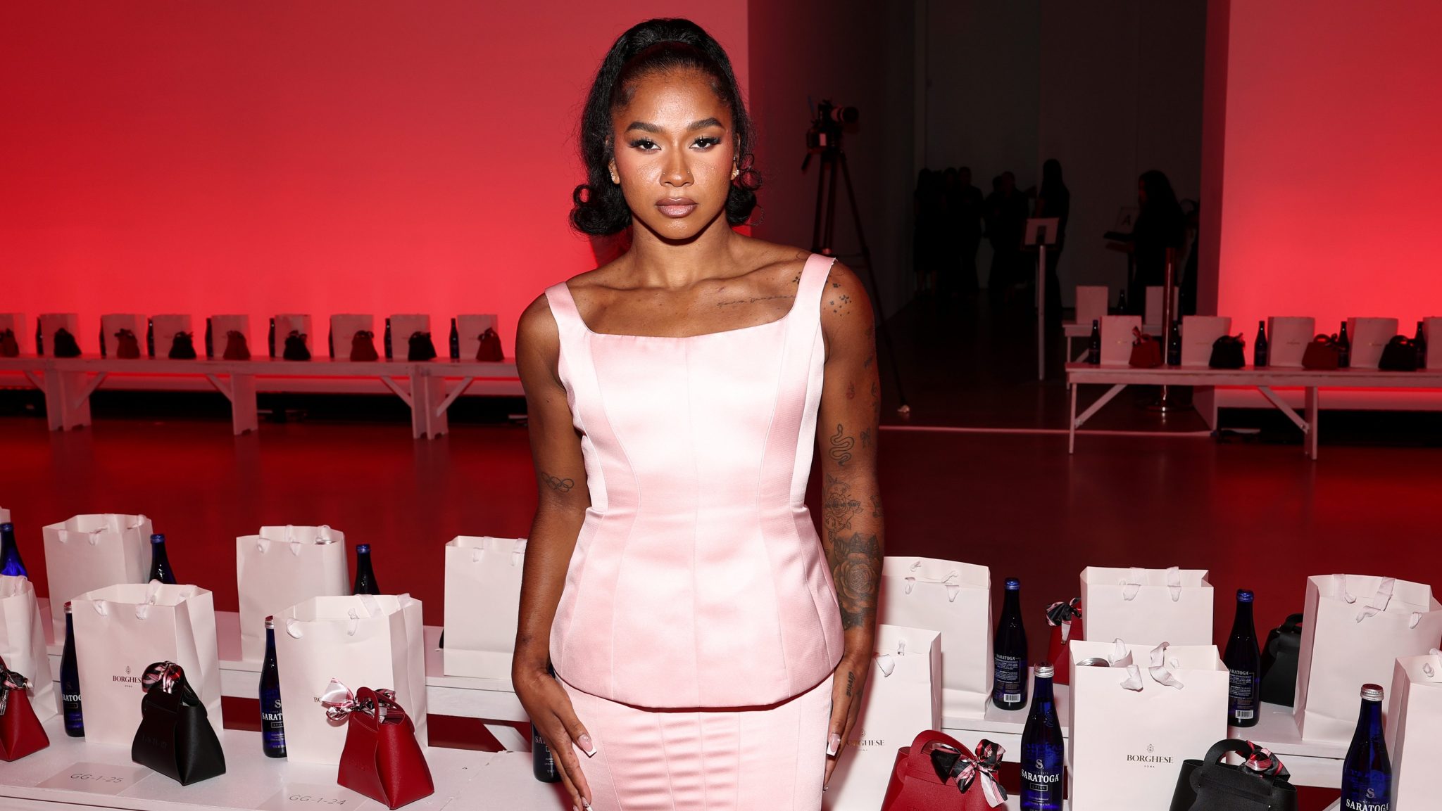 Jordan Chiles at New York Fashion Week