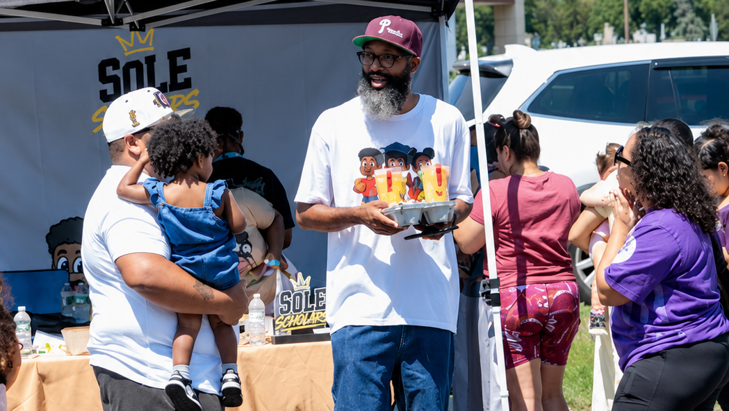 Sole Scholars Foundation founder Darryl “Brotha D” Glover