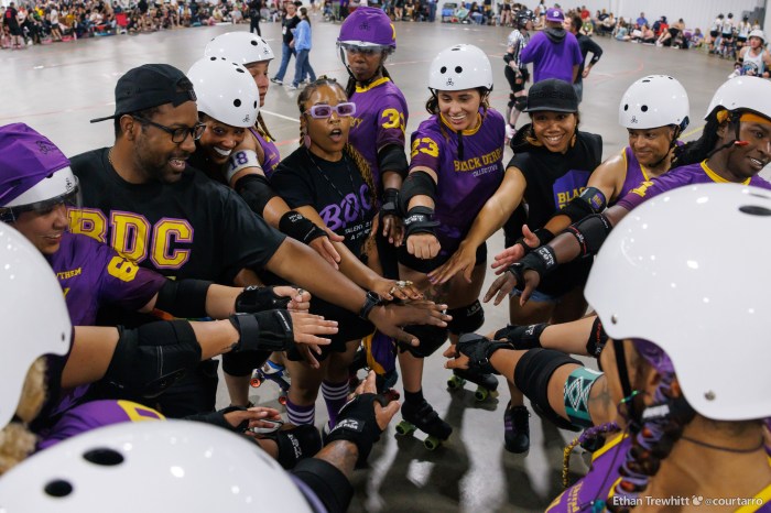 Black Derby Collective includes skaters from all over the United States. 