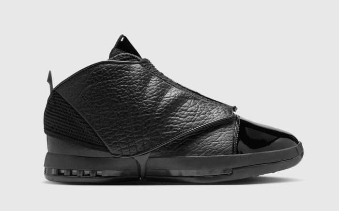 Air Jordan 16 Black Pack sneakers