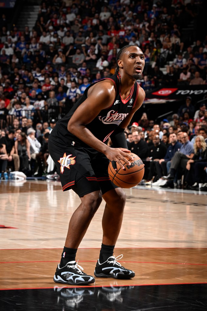 Philadelphia 76ers guard Tyrese Maxey